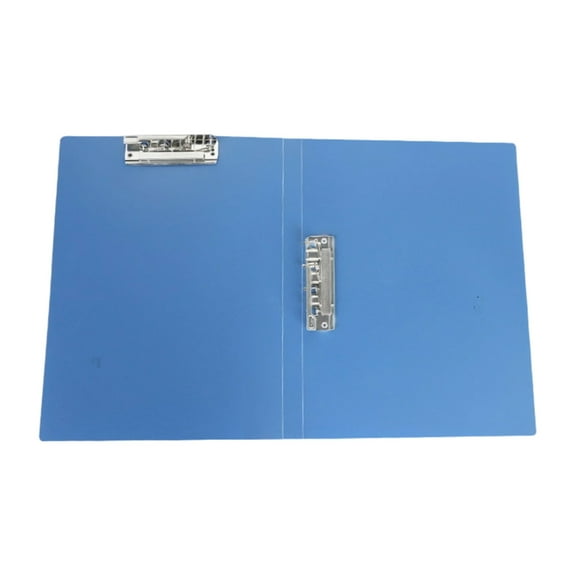 Zeiyignr Project Folder, File Folder Report Cover with Double Strong Clips, for Office Commercial Documents, A4 Size Blue