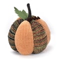 thumbnail image 1 of Zeiyignr Purely Handmade Pumpkin Pillows, Fall Throw Pillow Ornaments, Pumpkin Shaped Pillow for Couch Autumn Decorative Cushion Brown, 1 of 7