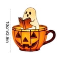 thumbnail image 1 of Zeiyignr Reading Ghost Halloween Decorations - Halloween Indoor Figurines for Mantel, Shelf & Tabletop Cozy Room Party Decor 4In, 1 of 8
