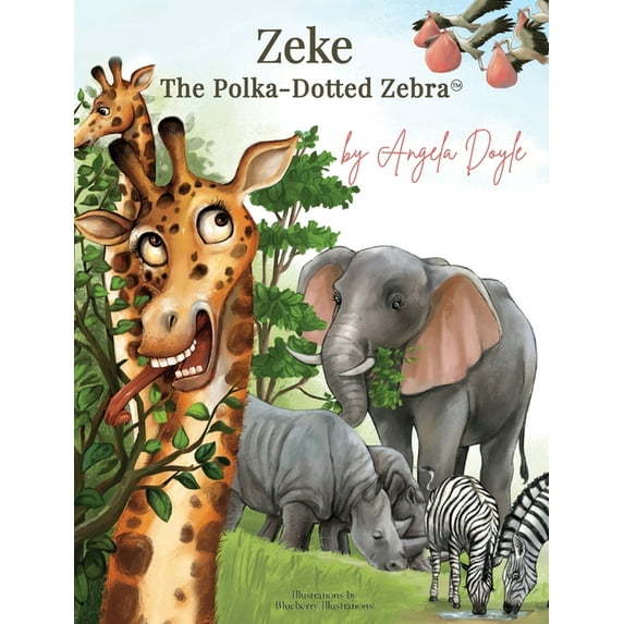 Zeke The Polka-Dotted Zebra, (Hardcover)