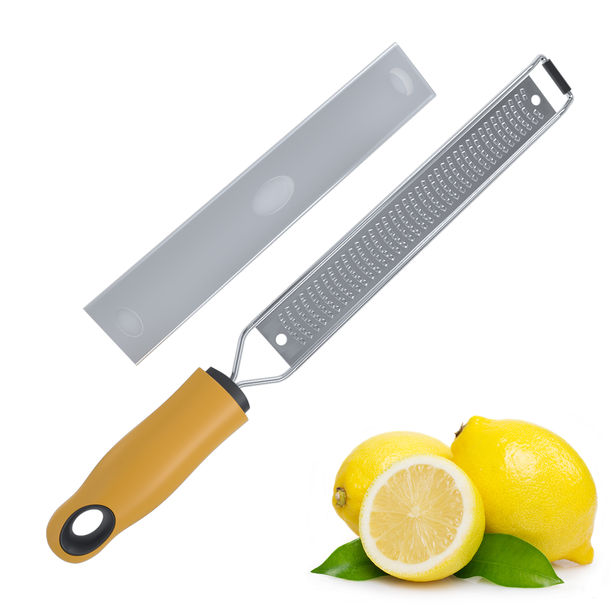 Farberware Soft Grips 7-inch Long Zester/Grater in Black and Red ...