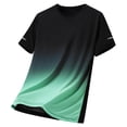 thumbnail image 1 of Zekutng Mens Shirts Gradient-Print Short-Sleeve Crew-Neck T-Shirt,Sizes M-5XL, 1 of 3