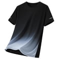 thumbnail image 1 of Zekutng Mens Shirts Gradient-Print Short-Sleeve Crew-Neck T-Shirt,Sizes M-5XL, 1 of 3