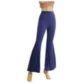 thumbnail image 1 of Zekutng Women's Pants Stretch Yoga Flare Pants,Sizes S-3XL, 1 of 7