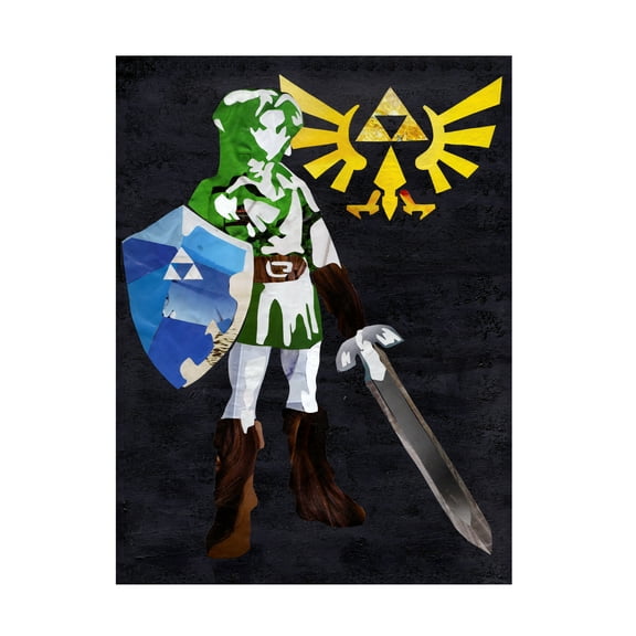 Zelda 2' Canvas Art by Artpoptart