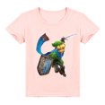 thumbnail image 1 of Zelda Boys Cotton Crew Neck Short Sleeve T-shirt Kids Summer Casual Sport Top T-shirt, 1 of 2