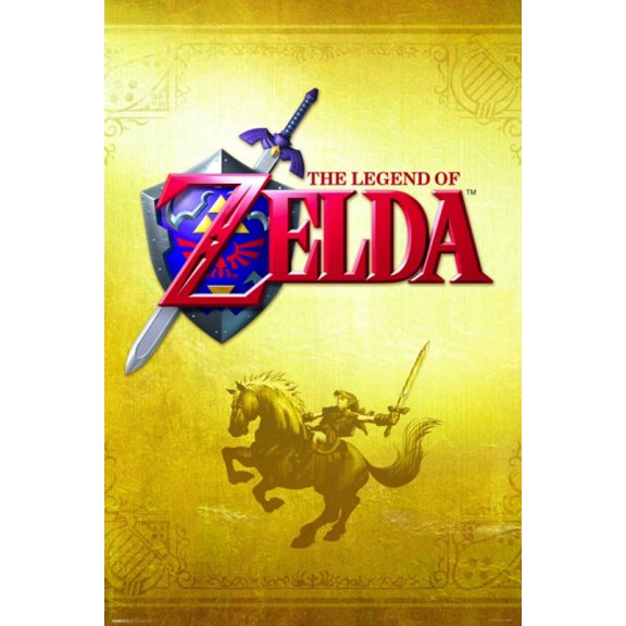 Zelda - Gold Poster (24 x 36)