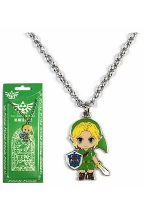 Zelda Link Character Pendant Necklace