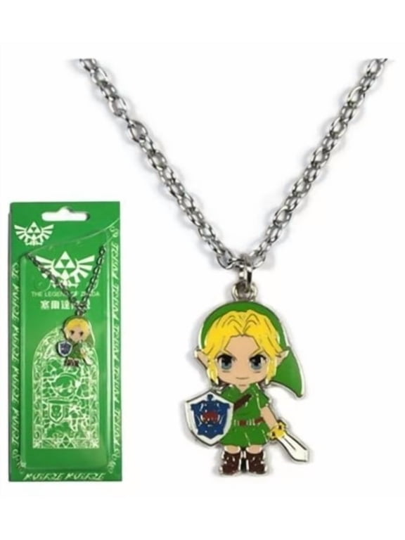 Zelda Link Character Pendant Necklace