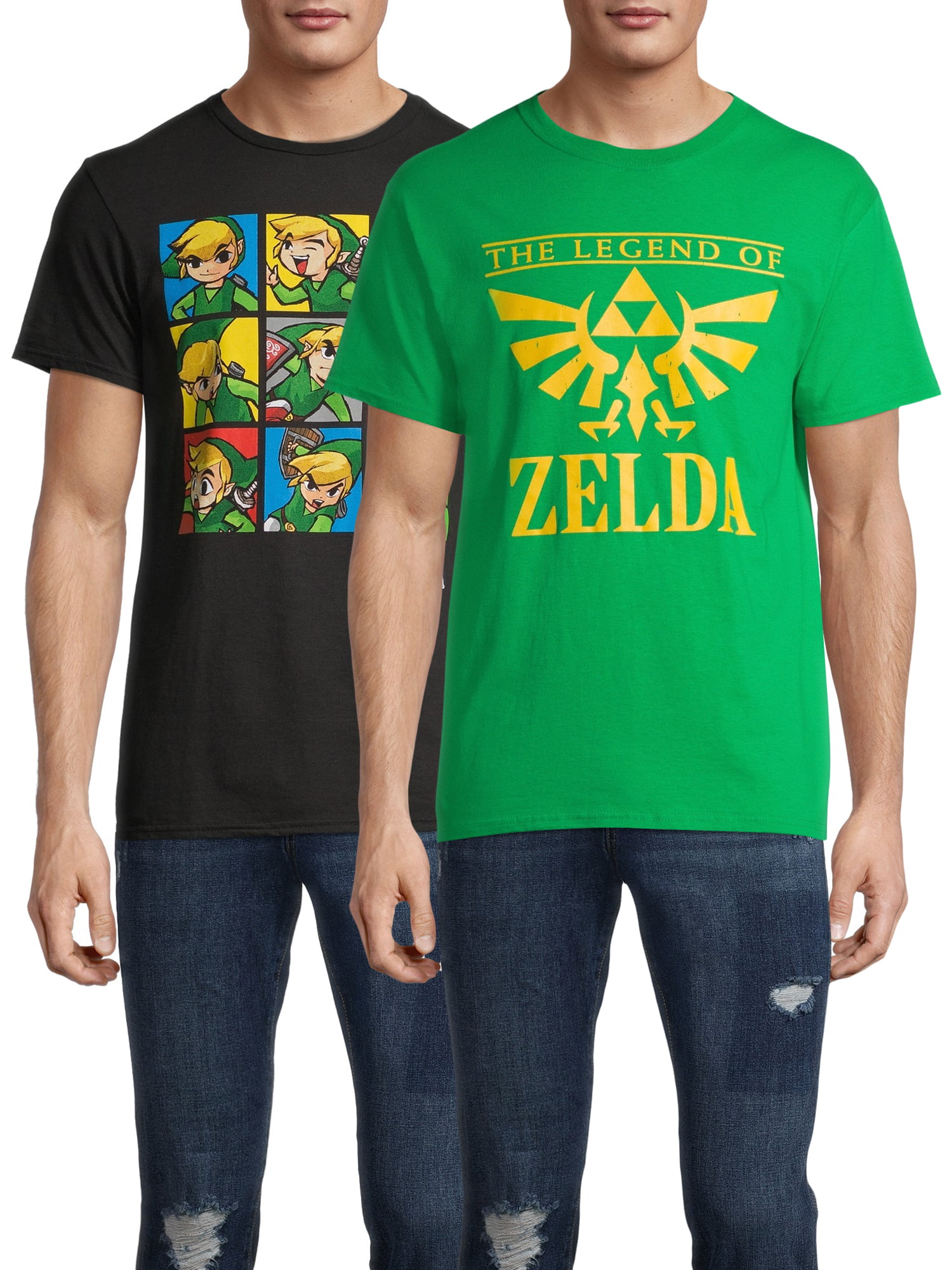 Legend of Zelda Men's and Big Men's Graphic T-Shirt 