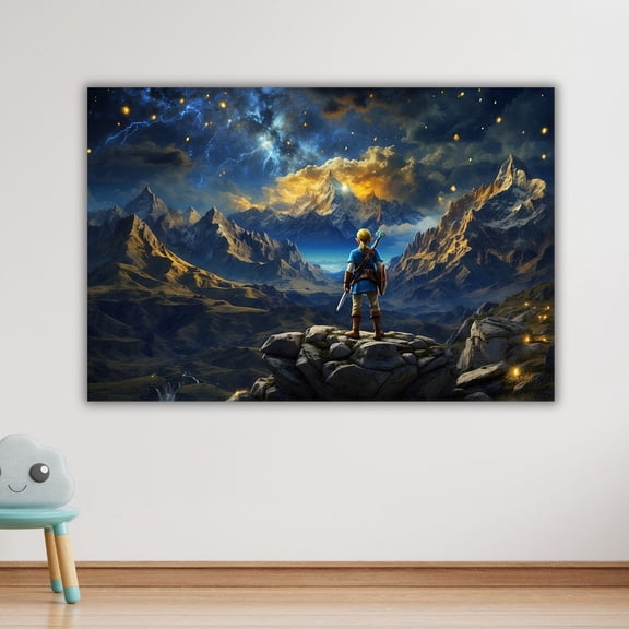 Zelda Poster Print Arts Zelda Home Decor The Legend Of Zelda Wall Art Zelda Game Room Decor Gift For Kids Zelda Poster Wall Decor Wall Art