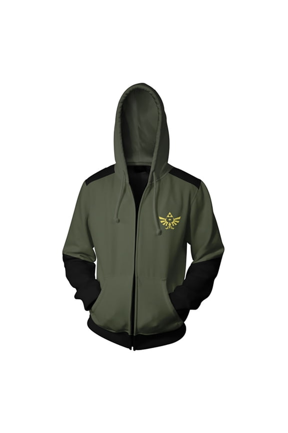 Zelda Series 3D Printed Cardigan Hooded Sweatshirt Jacket Cosplay Anime Merchandise