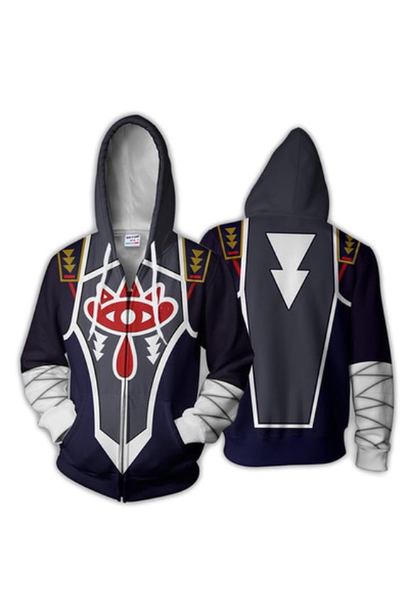Zelda Series 3D Printed Sweatshirt Hooded Cardigan Cosplay Anime Merchandise