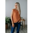 thumbnail image 1 of Zelie Knit Top - Peach, 1 of 4