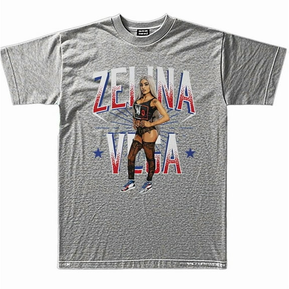 Zelina Vega Merch Summer Unisex Short-sleeved T-shirt Fashion Printed Casual Stylish Design Y2K Tee