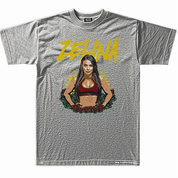 Zelina Vega Merch Summer Unisex Short-sleeved T-shirt Fashion Y2K Printed Casual Stylish Design Tee