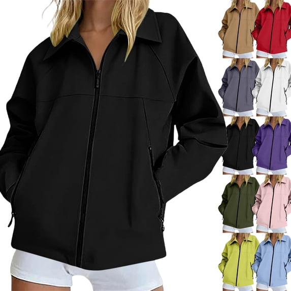Zeliretfy Rain Jacket for Women Waterproof Lightweight Windbreaker Jacket with Hood Packable Raincoat with Pockets