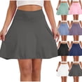 thumbnail image 1 of Zeliretfy Skirts for Women Pleated Athletic Skort Lightweight Golf Skirts with Shorts Pocket Workout Pickleball, 1 of 3