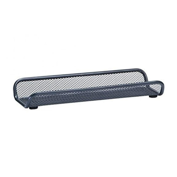 Zeller Pencil Tray 25x9x3,5cm in anthracite, Bamboo, 28 x 28 x 13 cm
