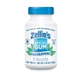 thumbnail image 1 of Zellies Xylitol Dental Gum, Peppermint Flavor, Single Jar, 100 Count, 1 of 5