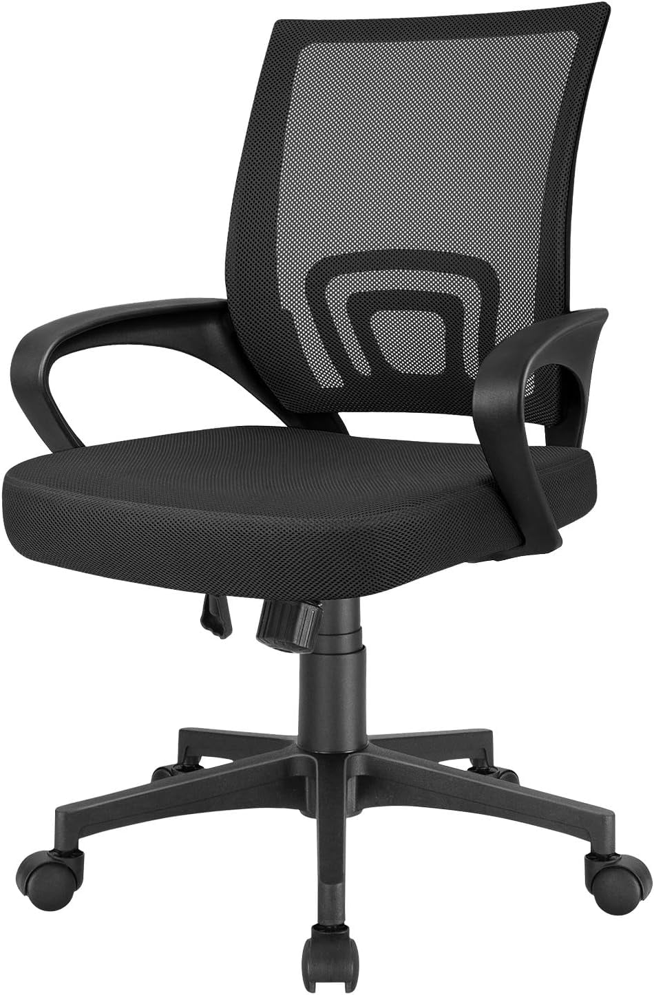 ZeloraGildan Office Ergonomic Desk Mesh Computer, Mid Back Swivel Task ...