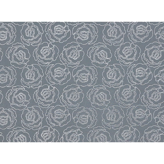 Zelouf All Over Rose Silver Glitter W/ Hologram Spangles , Sewing, DIY, Crafts Fabric by the Yard, Pale Platinum/sil, 20 Yard
