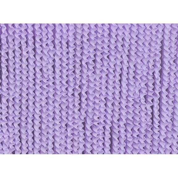 Zelouf All Over Ruffle Chiffon On Tulle  , Sewing, DIY, Crafts Fabric by the Yard, Peri, 20 Yard