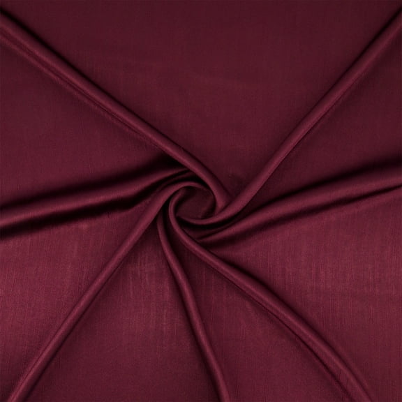 Zelouf Allegra Satin Yoryu , Sewing, DIY, Crafts Fabric by the Yard, Baroque Burgundy, 3 Yard