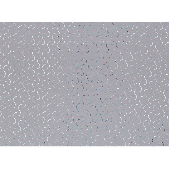 Zelouf Allover Trans On Tulle  , Sewing, DIY, Crafts Fabric by the Yard, Nu Brown/aqua, 3 Yard