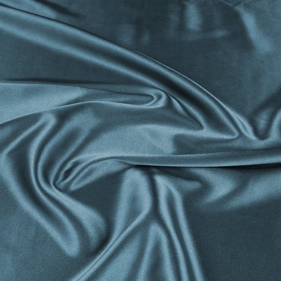 Zelouf Annabelle Stretch Satin , Sewing, DIY, Crafts Fabric by the Yard, Lola Slate, 1 Yard