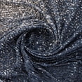 thumbnail image 1 of Zelouf Ariel Ombre Sequin Stretch Mesh  , Sewing, DIY, Crafts Fabric by the Yard, Silver/azure, 1 Yard, 1 of 2