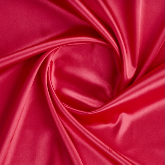 Zelouf Ariel Stretch Satin , Sewing, DIY, Crafts Fabric by the Yard, Guava Juice, 20 Yard