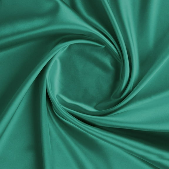 Zelouf Ariel Stretch Satin , Sewing, DIY, Crafts Fabric by the Yard, Teal, 7 Yard