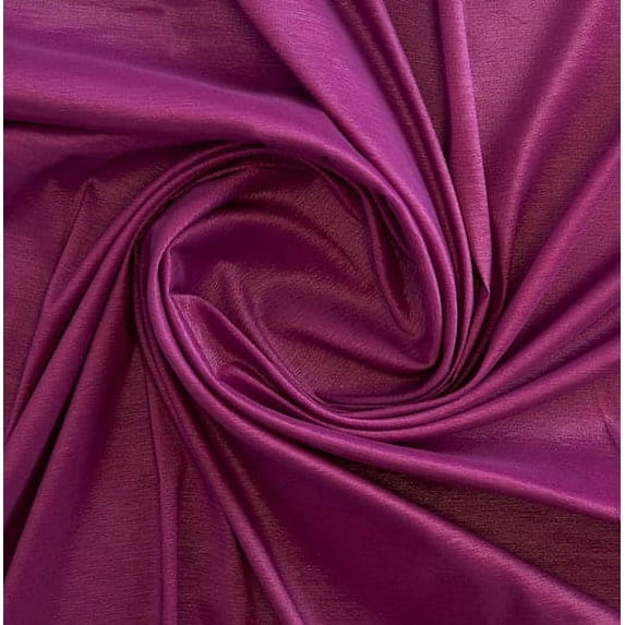 Zelouf Ariel Stretch Taffeta , Sewing, DIY, Crafts Fabric by the Yard, Fuschia Jolly, 50 Yard