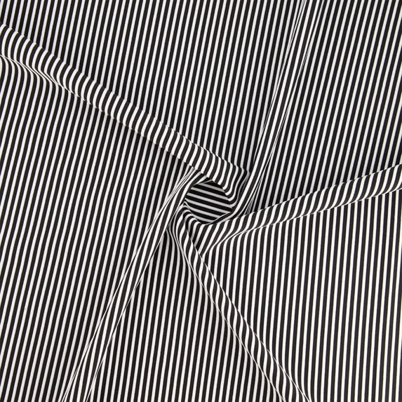 Zelouf Avalon Two-Tone Ottoman Knit , Sewing, DIY, Crafts Fabric by the Yard, Pfp White/black, 7 Yard