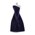 thumbnail image 1 of Zelouf Banded Floral Lace  , Sewing, DIY, Crafts Fabric by the Yard, Navy, 20 Yard, 1 of 2
