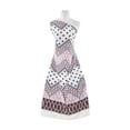 thumbnail image 1 of Zelouf Belle Crepe Print  , Sewing, DIY, Crafts Fabric by the Yard, 308 Rose/silver, 3 Yard, 1 of 2
