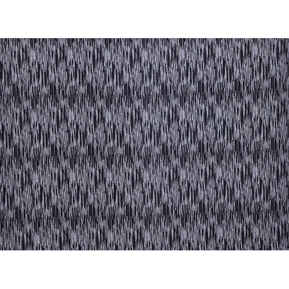 Zelouf Betty Clipped Lurex Jacquard , Sewing, DIY, Crafts Fabric by the Yard, Black, 3 Yard