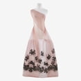 thumbnail image 1 of Zelouf Black Flocked On Mesh , Sewing, DIY, Crafts Fabric by the Yard, Mauve, 3 Yard, 1 of 2