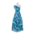 thumbnail image 1 of Zelouf Blossom Print Yoryu  , Sewing, DIY, Crafts Fabric by the Yard, 417 Blue/green, 50 Yard, 1 of 2