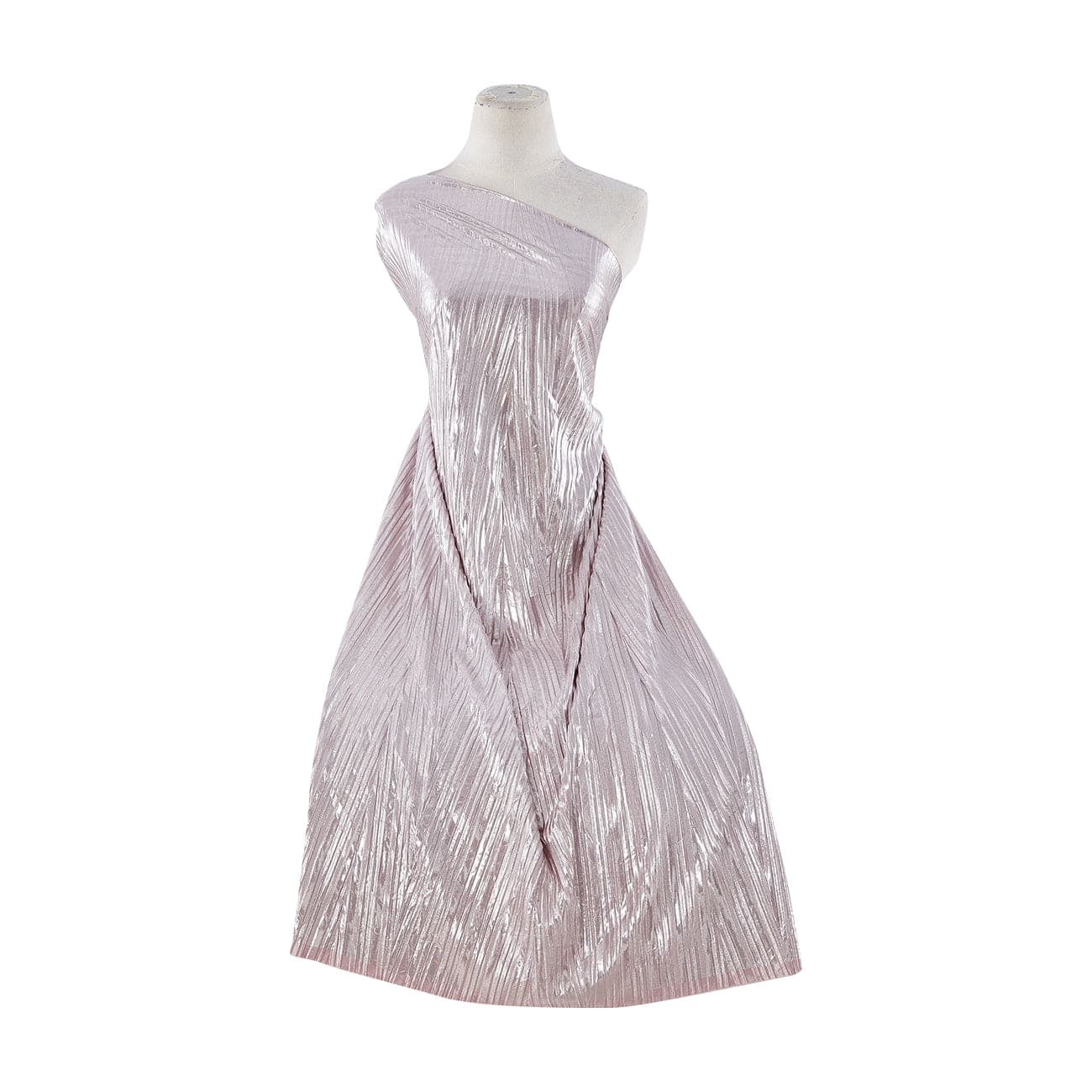 Zelouf Bodre Foil With Bias Pleating , Sewing, DIY, Crafts Fabric by ...