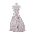 thumbnail image 1 of Zelouf Bodre Foil With Bias Pleating  , Sewing, DIY, Crafts Fabric by the Yard, Le'blush/silver, 3 Yard, 1 of 2