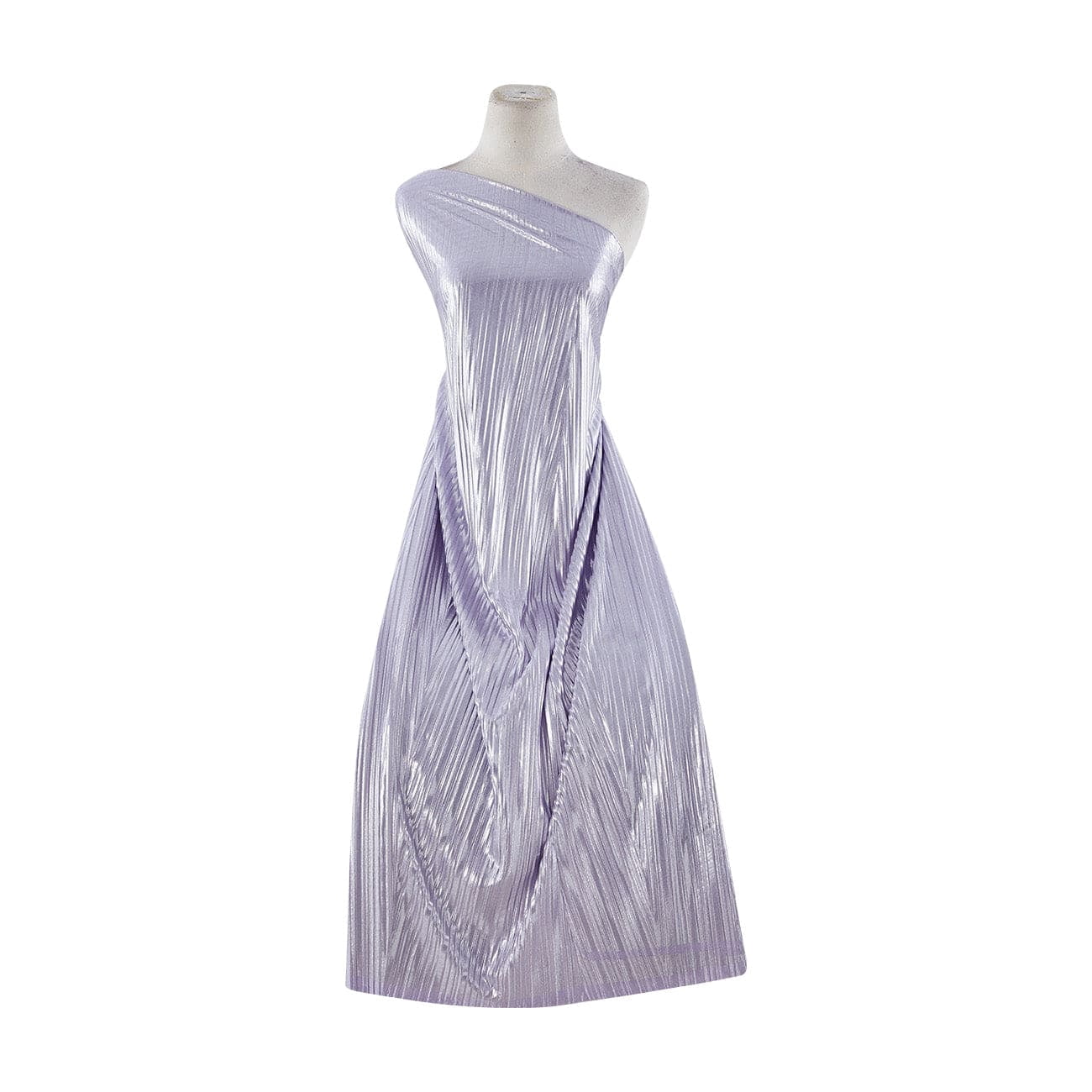 Zelouf Bodre Foil With Bias Pleating , Sewing, DIY, Crafts Fabric by ...