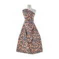 thumbnail image 1 of Zelouf Bowie Scuba Print  , Sewing, DIY, Crafts Fabric by the Yard, 841 Apricot/navy, 10 Yard, 1 of 2