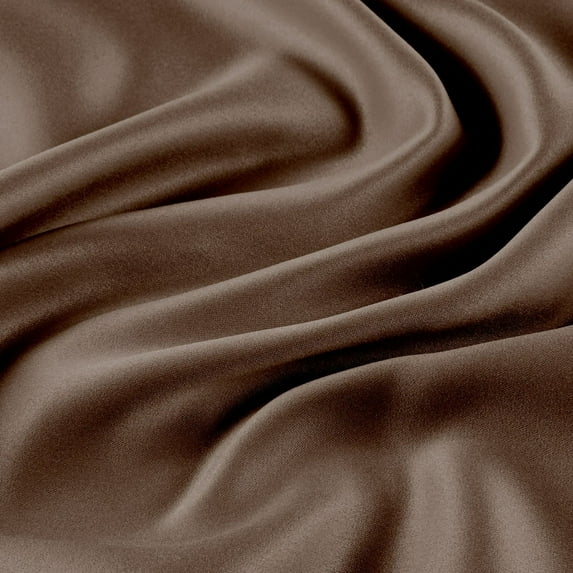 Zelouf Bridal Satin , Sewing, DIY, Crafts Fabric by the Yard, Elegant Taupe, 3 Yard