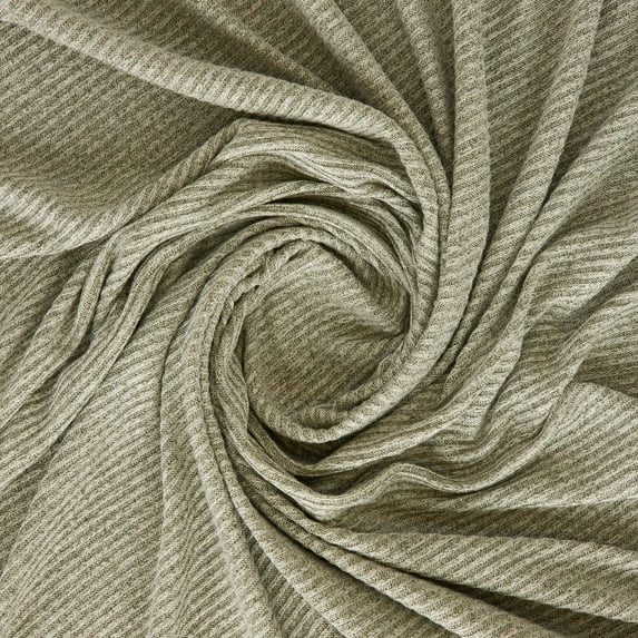 Zelouf Brushed Haachi , Sewing, DIY, Crafts Fabric by the Yard, Washedjuniper/white, 1 Yard