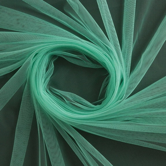 Zelouf Candy Tulle , Sewing, DIY, Crafts Fabric by the Yard, Mint 26, 3 Yard
