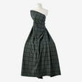 thumbnail image 1 of Zelouf Carmen Menswear Plaid Scuba Crepe Jacquard  , Sewing, DIY, Crafts Fabric by the Yard, Hunter/black, 5 Yard, 1 of 2