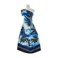 thumbnail image 1 of Zelouf Carnival Print On Dull Side  , Sewing, DIY, Crafts Fabric by the Yard, 494 Cobalt/blk, 1 Yard, 1 of 2