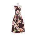 thumbnail image 1 of Zelouf Carrizo Print  , Sewing, DIY, Crafts Fabric by the Yard, 285 Choc/coral, 1 Yard, 1 of 2